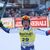 Tschechischer Ski-Coup in Gröden: Jan Zabystran bejubelt seinen Sieg im Super-G. - Foto: Alessandro Trovati/AP/dpa