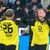 Dortmund jubelt über das Tor zum 2:0.  - Foto: Bernd Thissen/dpa